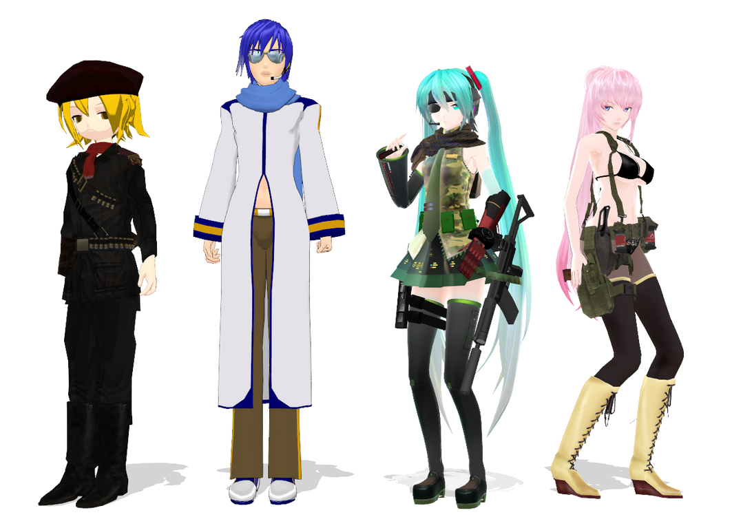 MMD MGSVxVOCALOID Parody by Metalmiku2 on DeviantArt