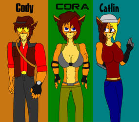 Cody, Cora and Catlin refs for CBR Injustice