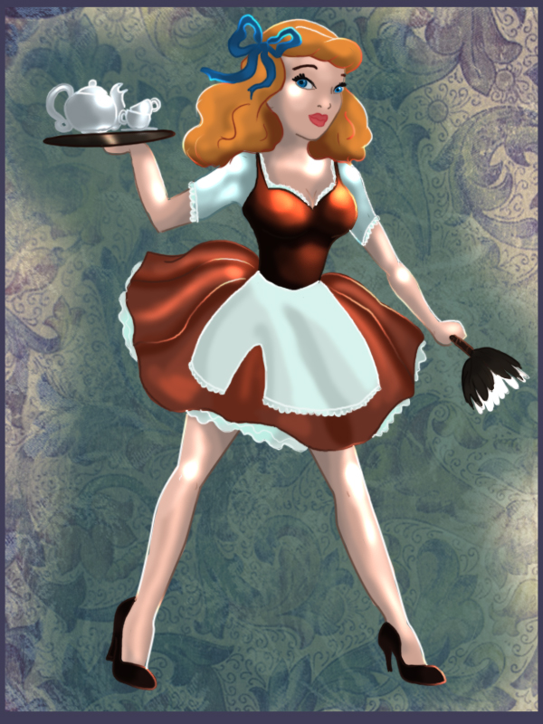 Cinderella Pin Up