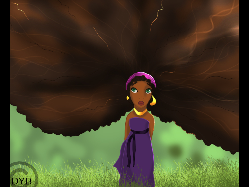 Afro Rapunzel