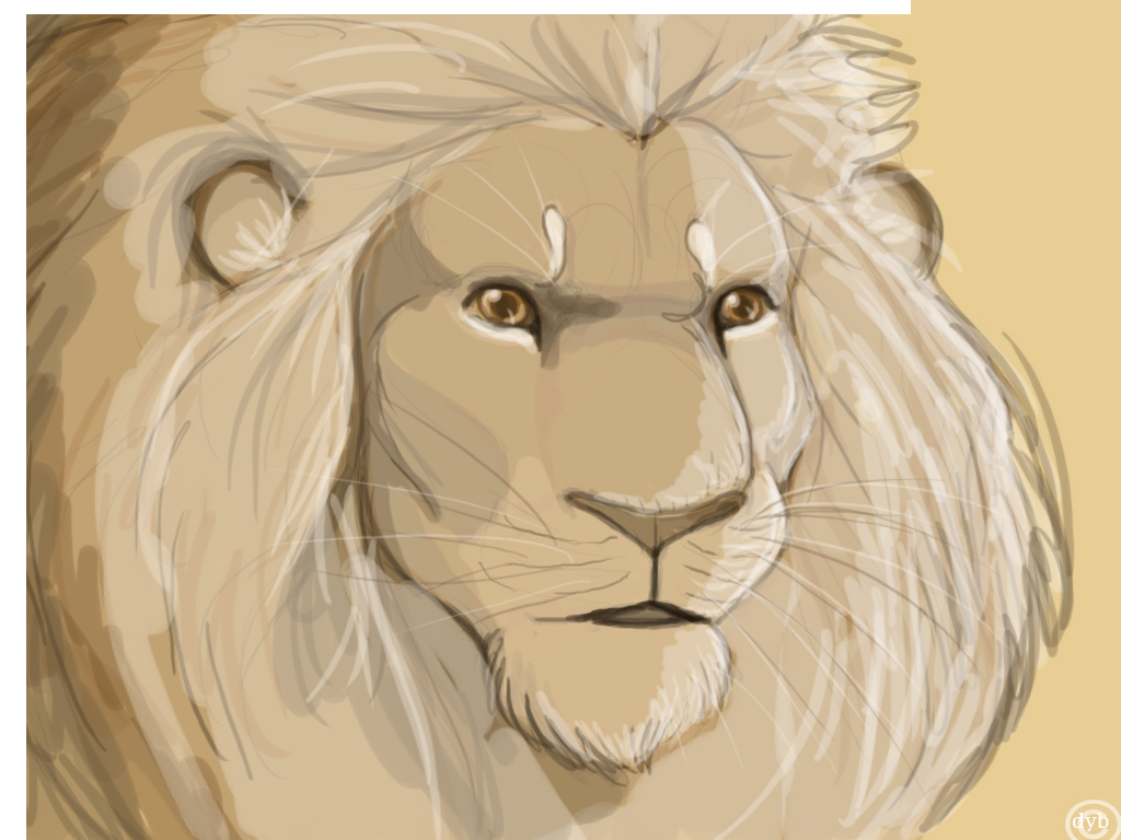 Aslan from Narnia by kliriart on DeviantArt