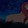 Simba At Night