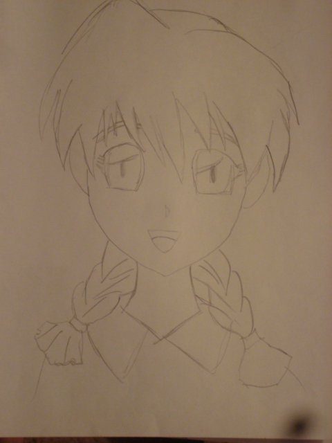 Anime Girl draft by rainbowbullets667 on DeviantArt