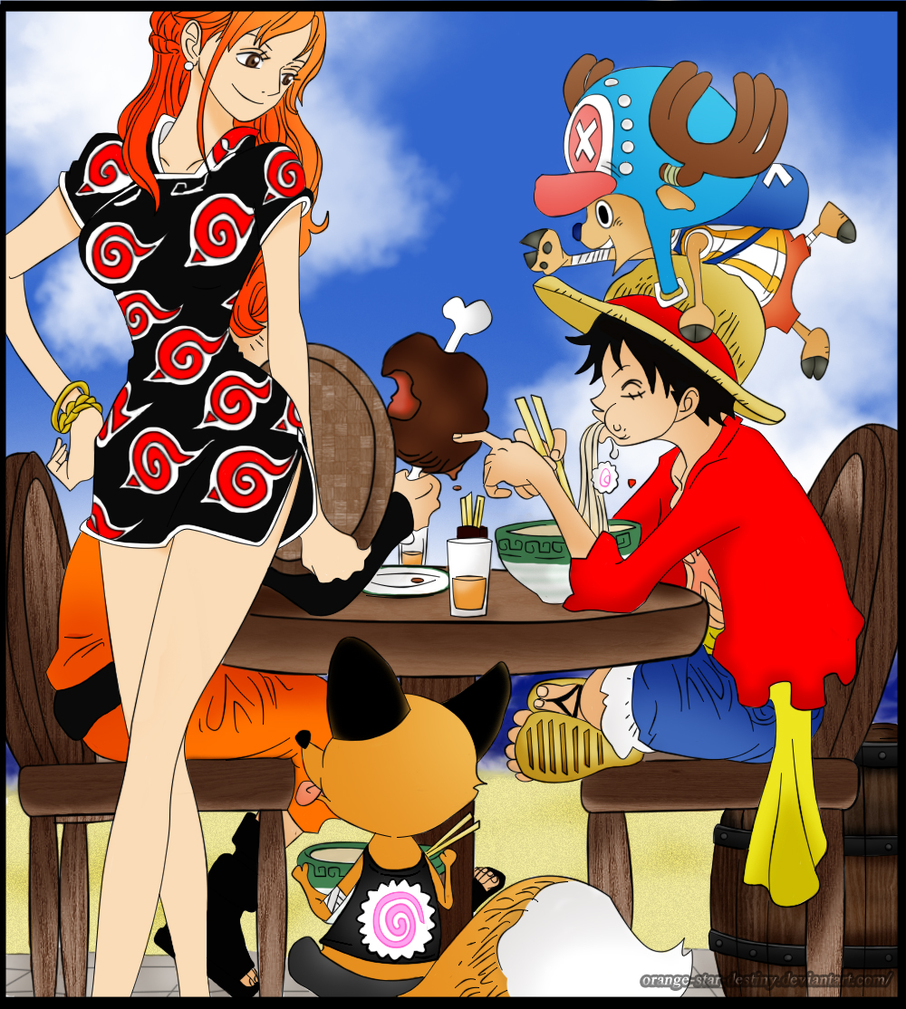 One Piece X Naruto Shippuden by LRowling on DeviantArt