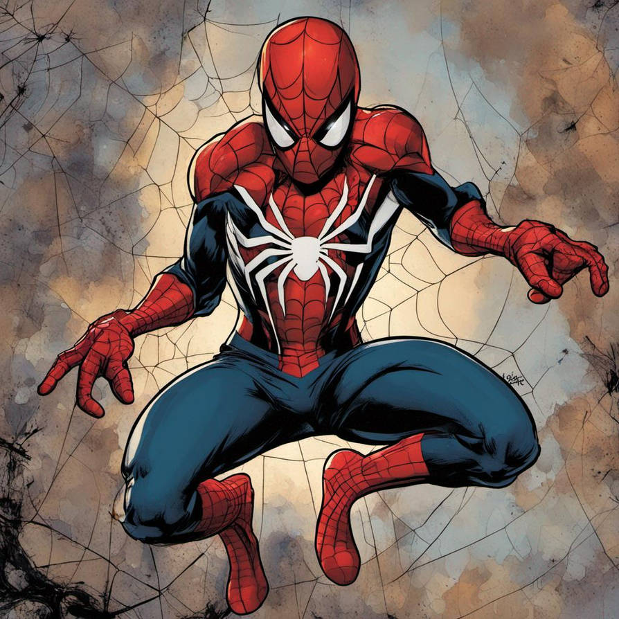 DreamUp Creation Spooder-Man by MajorBlades on DeviantArt