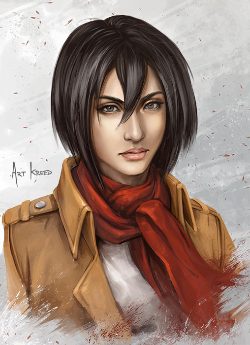 Mikasa by ArtKreed