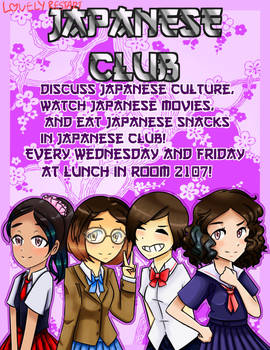 Japanese Club Poster