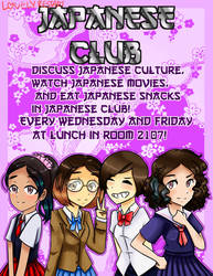 Japanese Club Poster