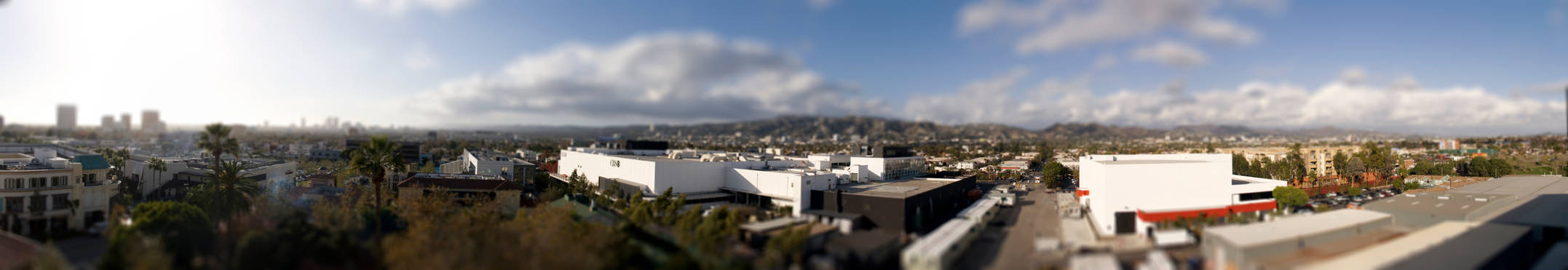 LA Panorama Tilt Shift