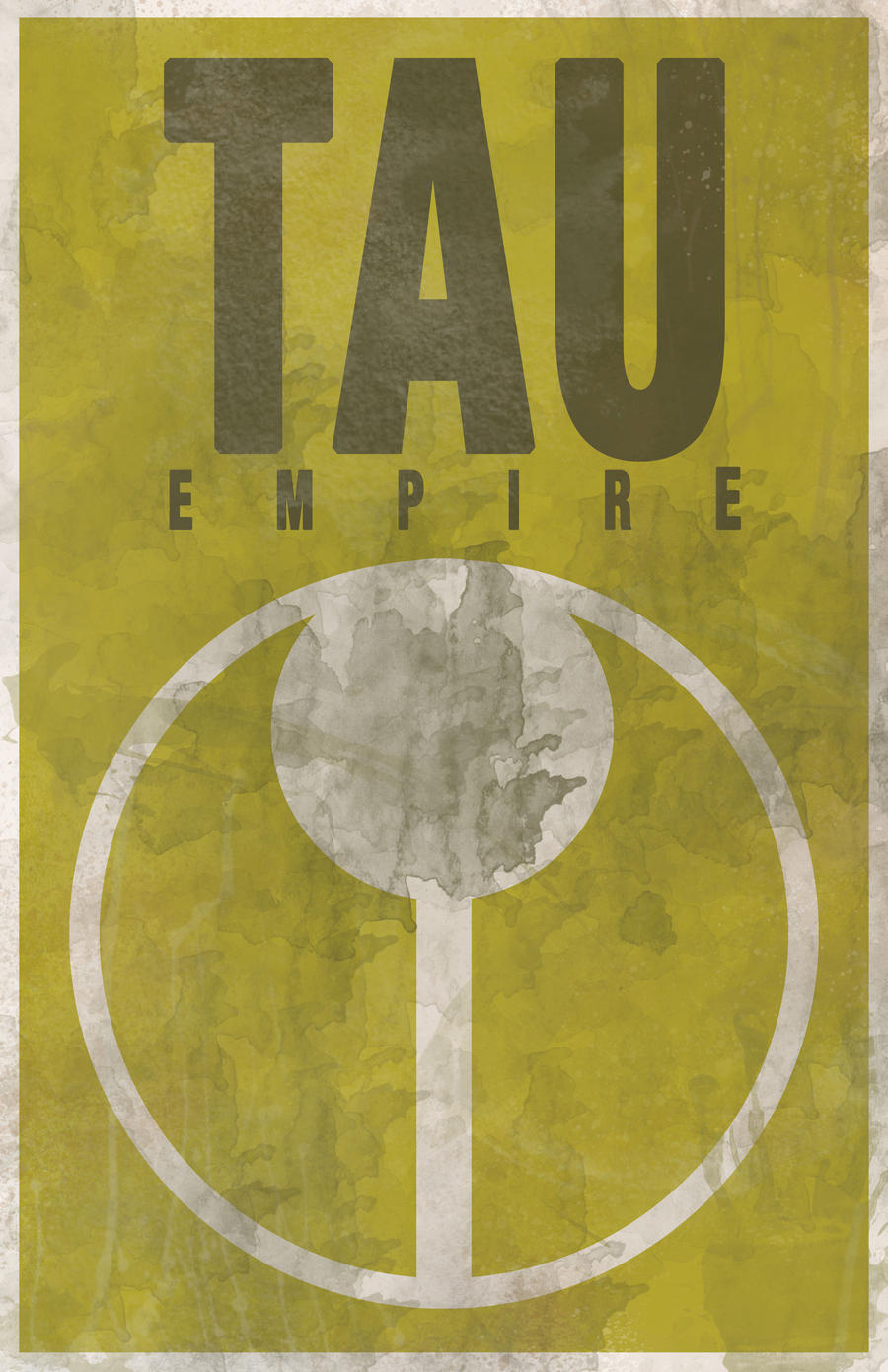 40K TRAVEL POSTER-TAU EMPIRE