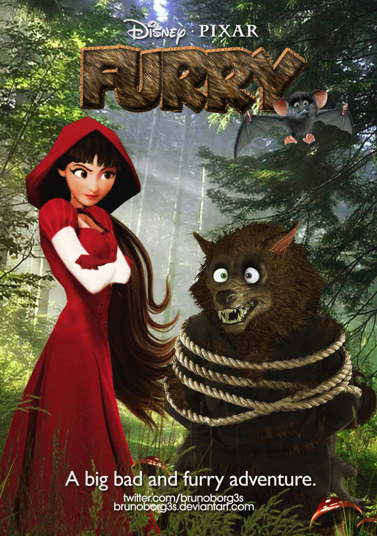 Furry Red Riding Hood in Disney-Pixar) by BrunoBorg3s on DeviantArt