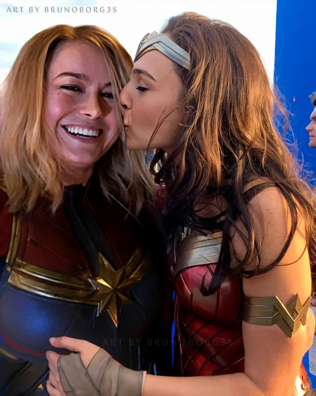 Wonder Woman and Captain Marvel Shazam