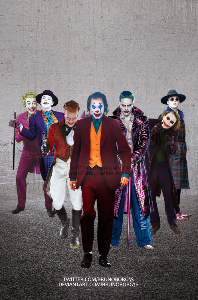 All 'Joker' Versions by on DeviantArt