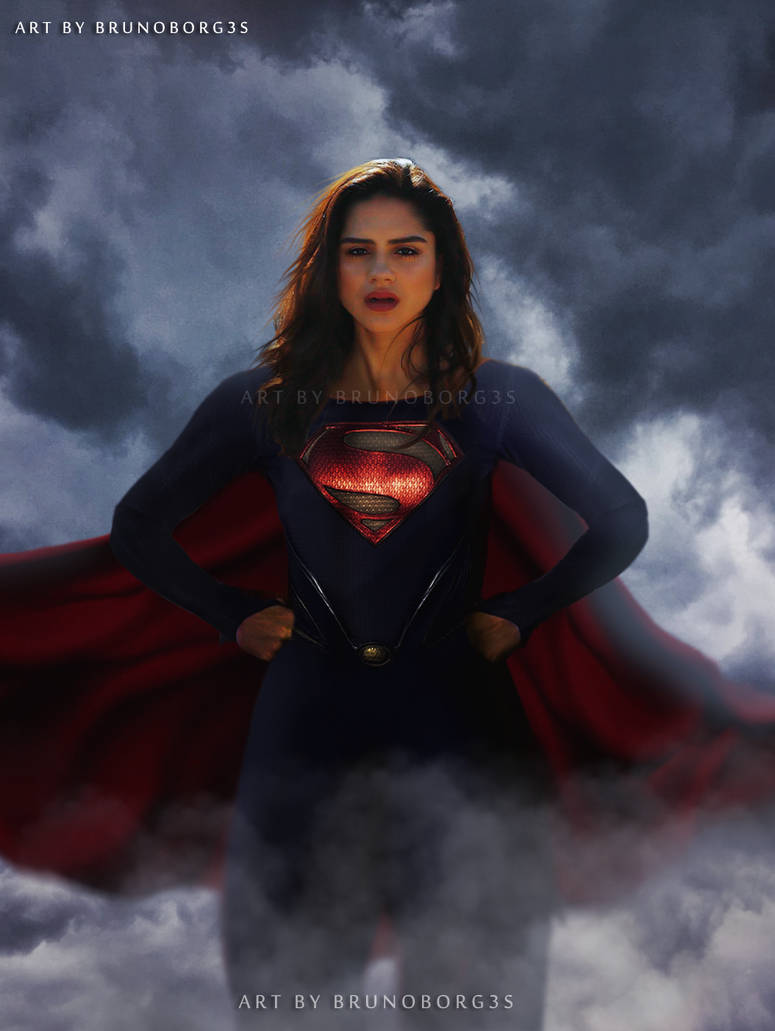 Sasha Calle as Supergirl v1 by BrunoBorg3s on DeviantArt