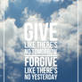 Give and Forgive