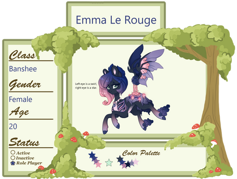 Emma Registration Sheet