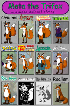 My own style meme - Meta the Trifox