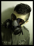 Gasmask Glamour by LucitaniaMarie