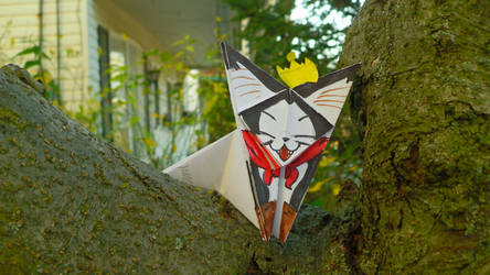 Cait Sith Origami Figure