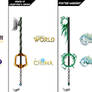 Keyblade worlds Design