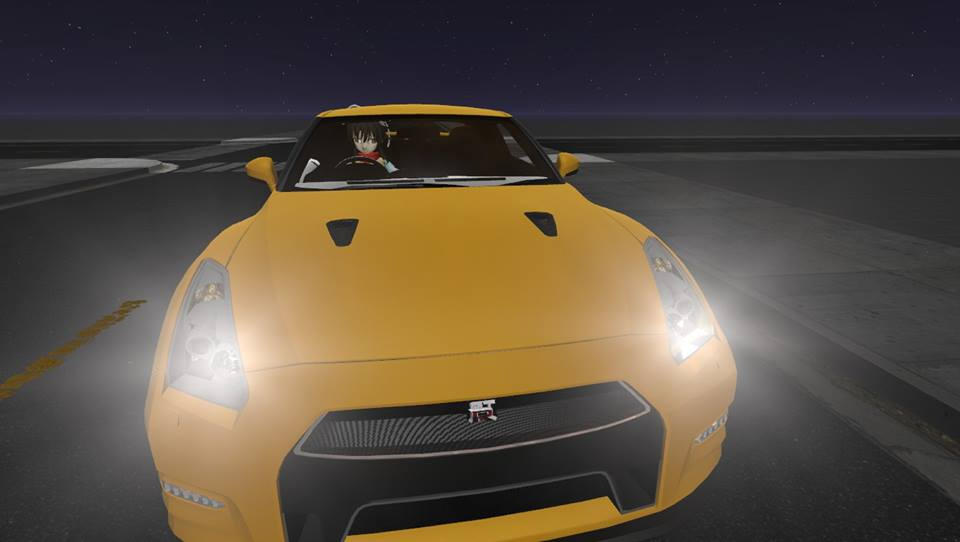 Gtr R35 Human Ride Asuka Riding Nissan GTR R35 by prakoso5 on DeviantArt