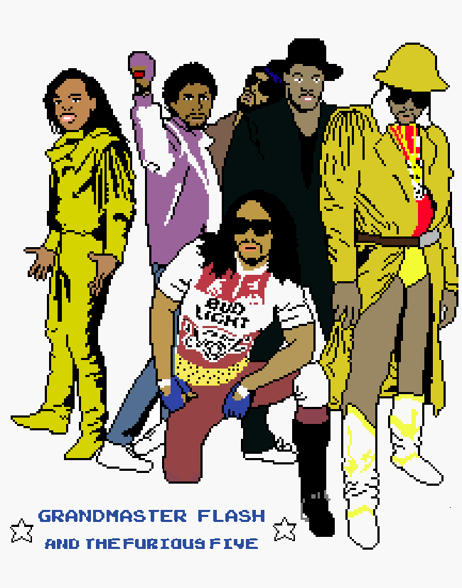 PixTape #1472  Grandmaster Flash and The Furious Five - The