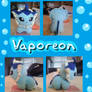 Chibi Vaporeon Plushie