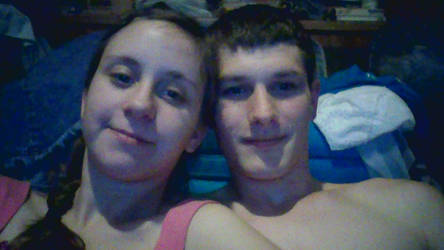 :) me and my Fiance