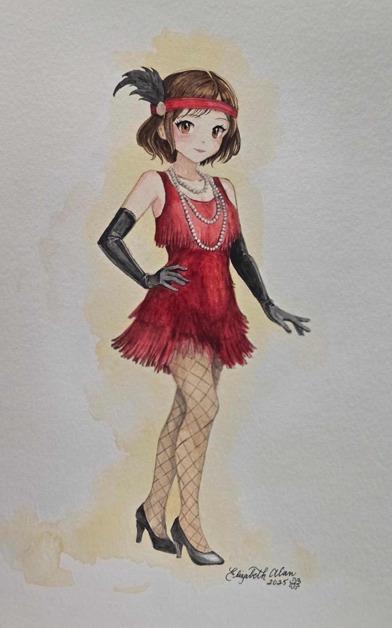 1920's Flapper Dress by ElizabethAlanDesigns on DeviantArt