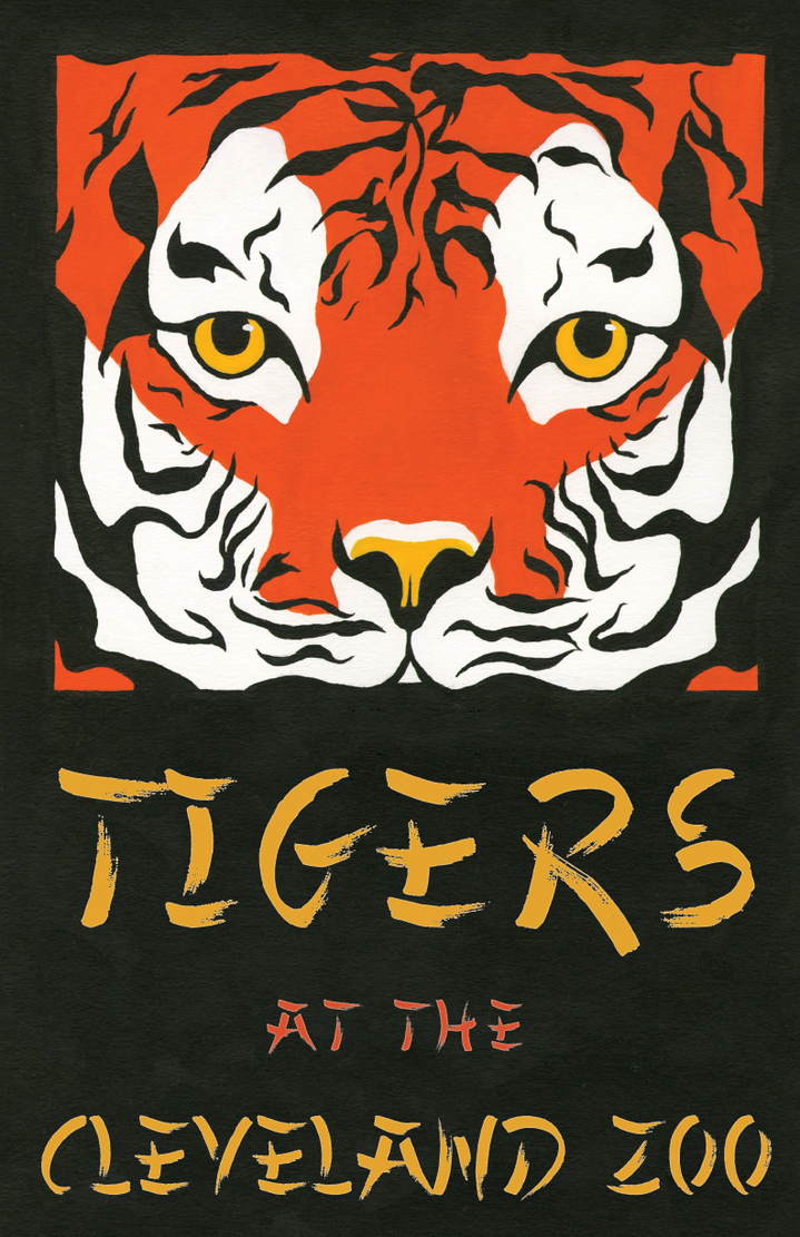 Tiger Zoo Poster