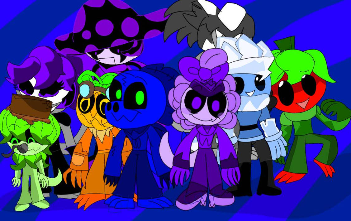 Bluey Adventure Deviantart Bluey Cast Of Characters (Bluey Adventures) by BlueyThePlantLizard on ...