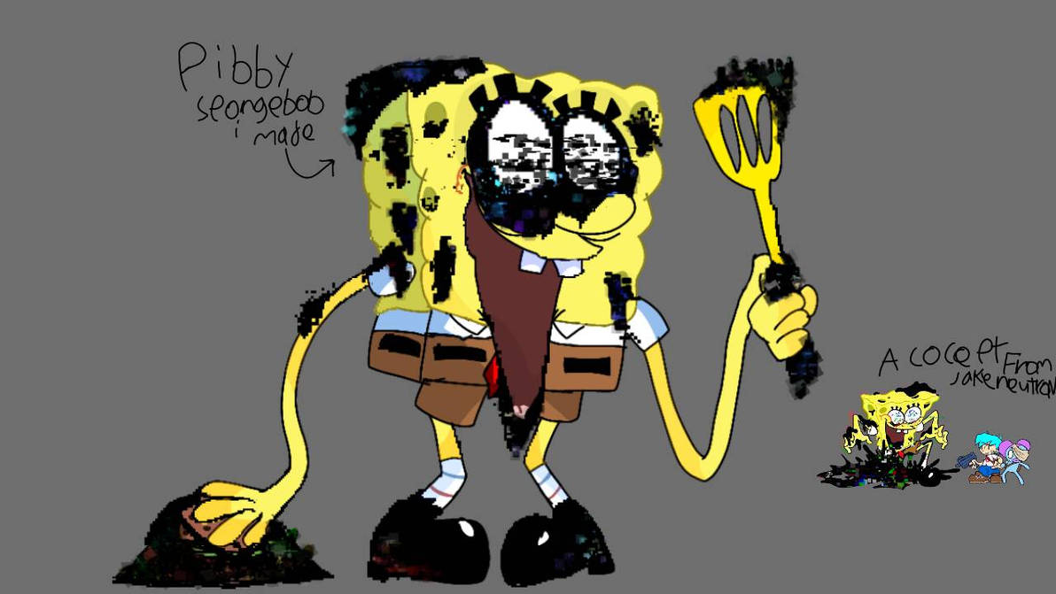 Spongebob Lizard Pibby SpongeBob I Made by BlueyThePlantLizard on DeviantArt
