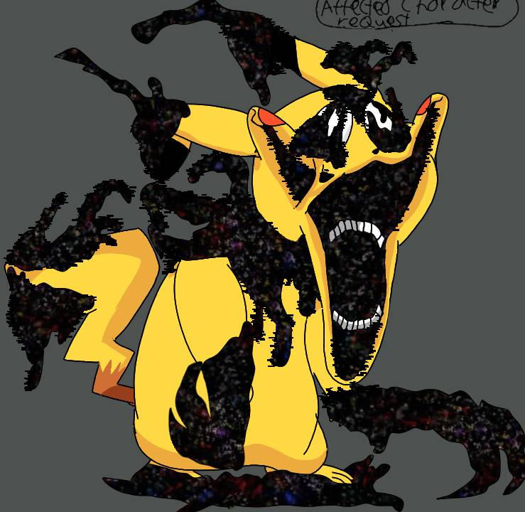 Defect Pikachu Affected Characters Requests- Pikachu by BlueyThePlantLizard on DeviantArt