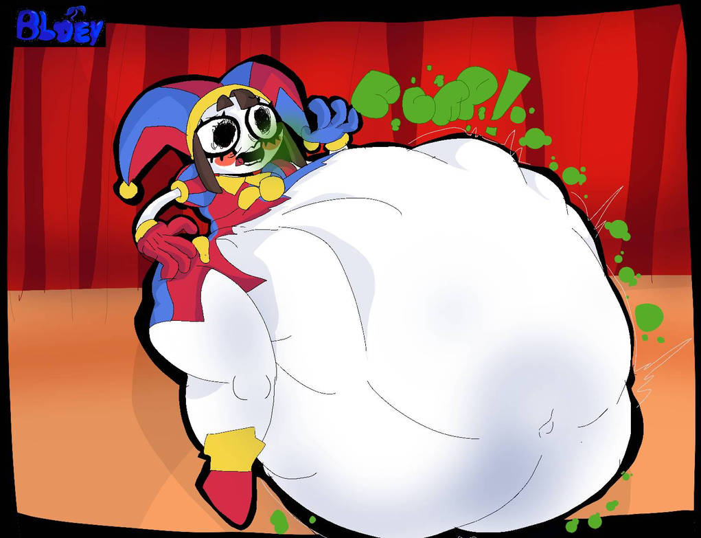 TheAmazingDigitalCircus Pomni (Vore Doodle) by BlueyThePlantLizard on