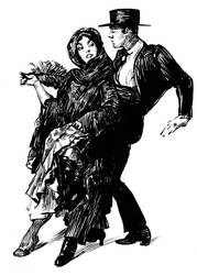 Pen and Ink Tango