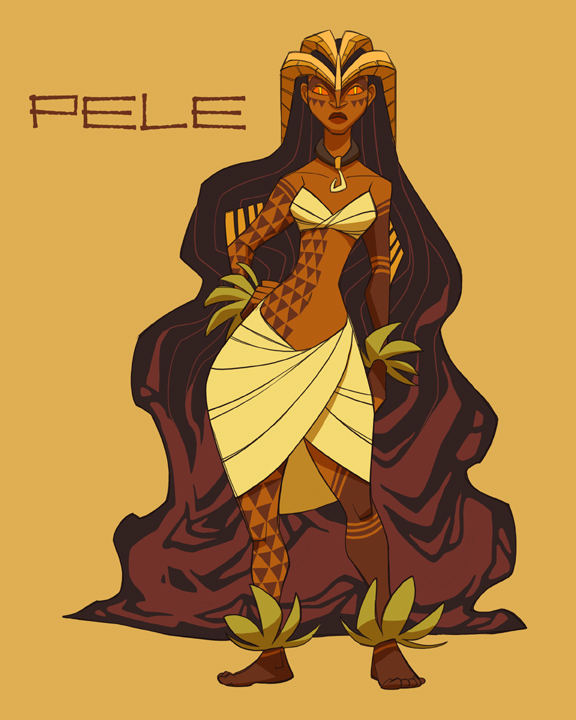 Pele, Fire Goddess of Kilauea