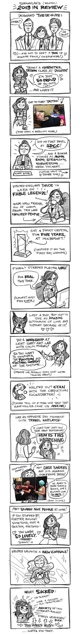 2013 in review! by shoomlah