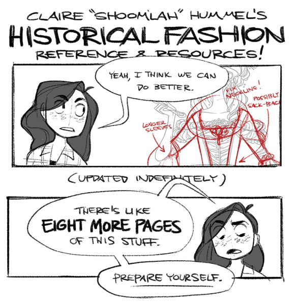 Claire's Historical Fashion MASTER POST!