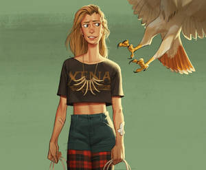 Girl Meets Hawk