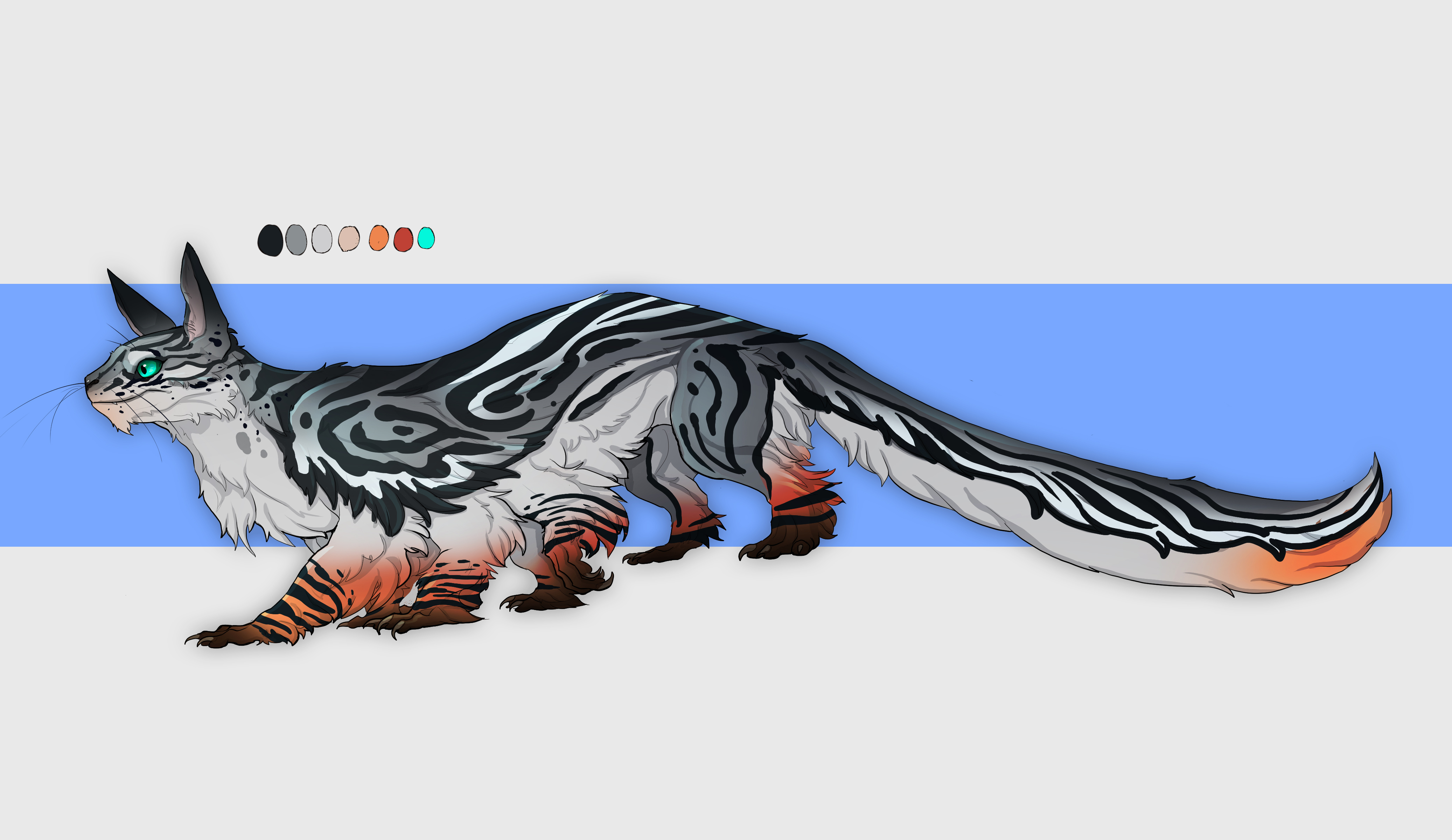 Northern Slink adoptable auction closed by SkitterTeeth on DeviantArt