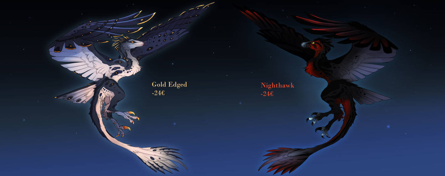 wingraptor adoptables closed by SkitterTeeth on DeviantArt