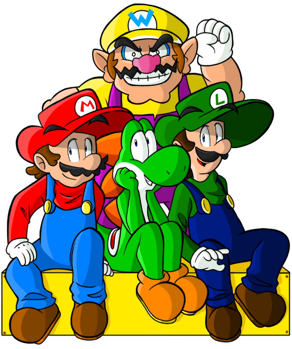 Super Mario 64 DS Roster by LuigiYoshi2210 on DeviantArt