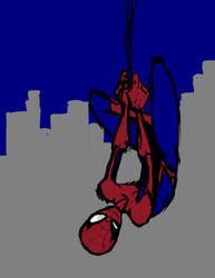 random spidey sketch