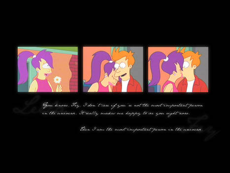 Fry and Leela wallpaper 1