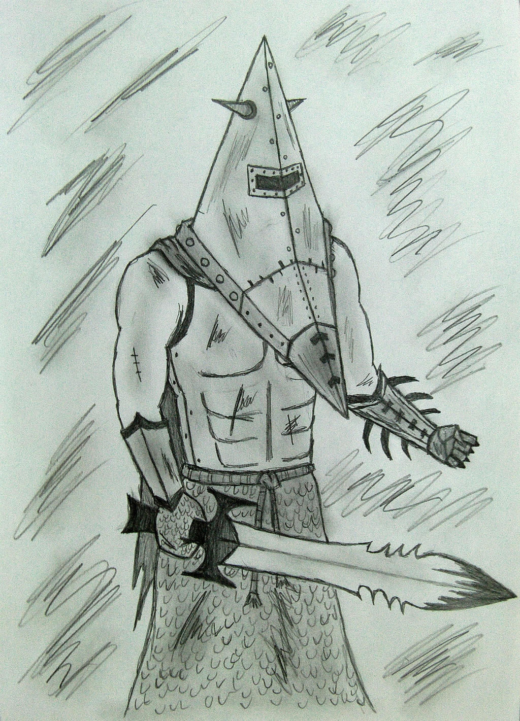 Pyramid head the knight