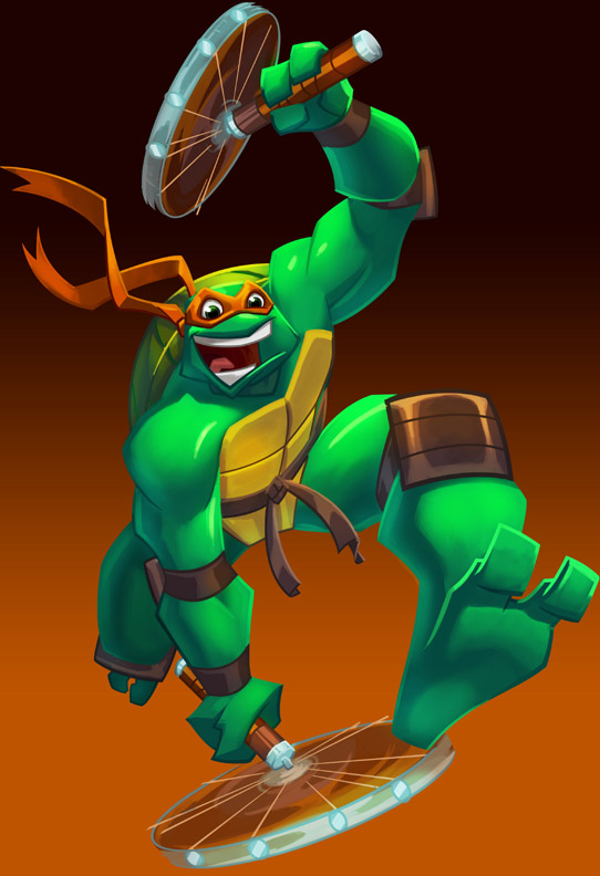 Tmnt Btts Main Titles Mikey By E Mann On Deviantart