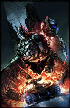 Batman: Arkham Knight Limited Edition Comic Cover