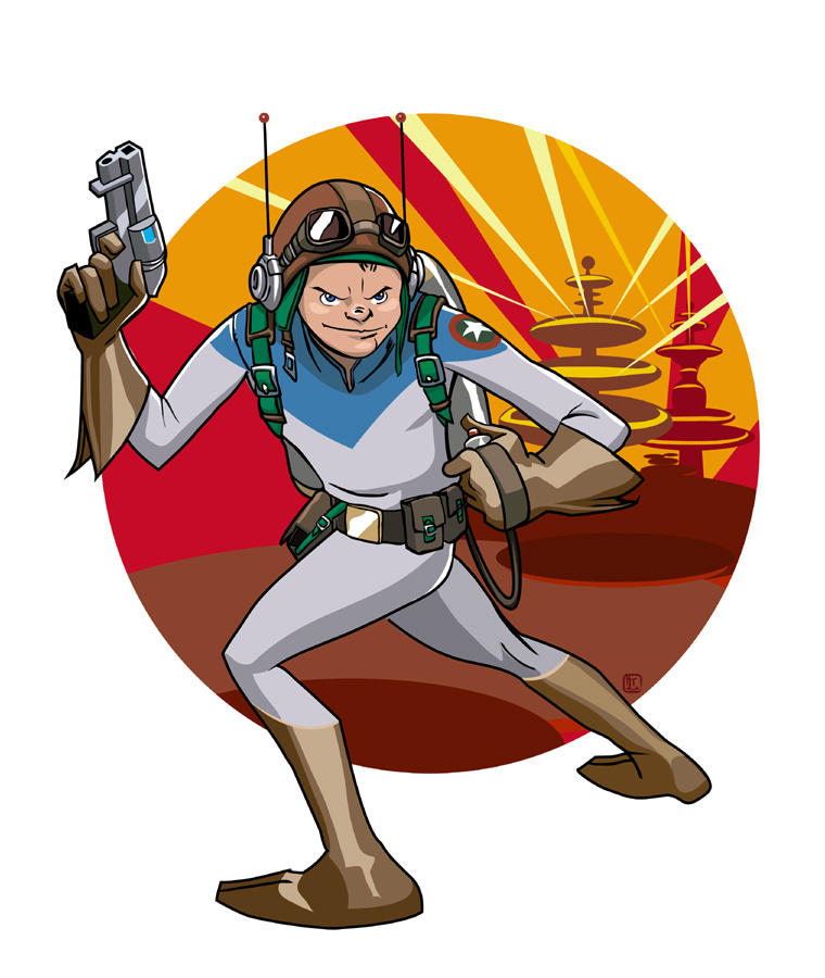 SpaceMan Spiff by E-Mann on DeviantArt