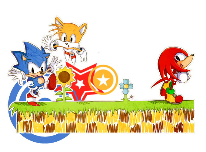 Sonic, Tails and Knuckles