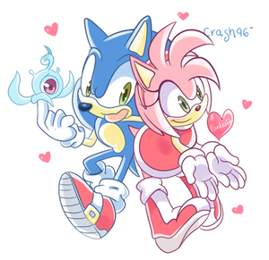 Sonamy and wisp .:Collab:.